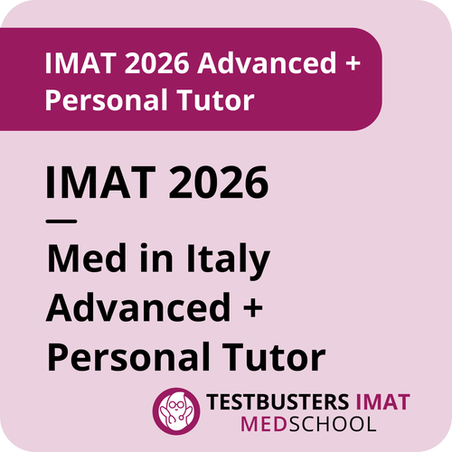 IMAT 2026 - Med in Italy Advanced + Personal Tutor - July