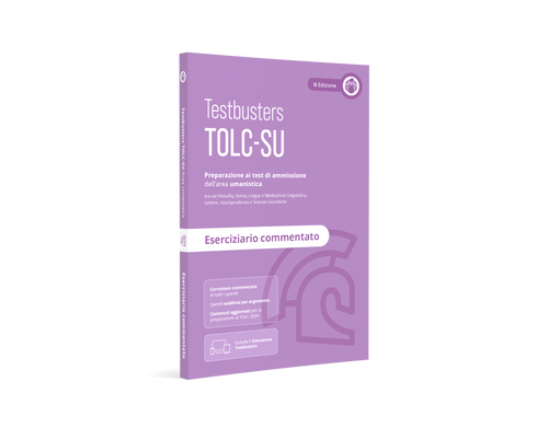 Eserciziario Commentato TOLC-SU - Facoltà Umanistiche
