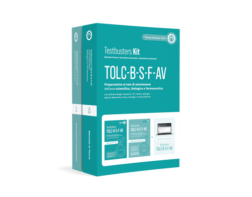 Kit Area Scientifica, Biologica, Farmaceutica - TOLC-B-S-F-AV