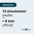 15 Simulazioni inedite SSM + 8 Test Ufficiali SSM