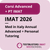 IMAT 2026 - Med in Italy annual Advance + Personal Coaching - January