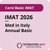 IMAT 2026 - Med in Italy annual Basic - March