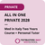 All-in-One Private Italian Med Schools  + Personal Tutor 2028 - September