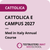 Cattolica and Campus 2027 - Med in Italy annual - October