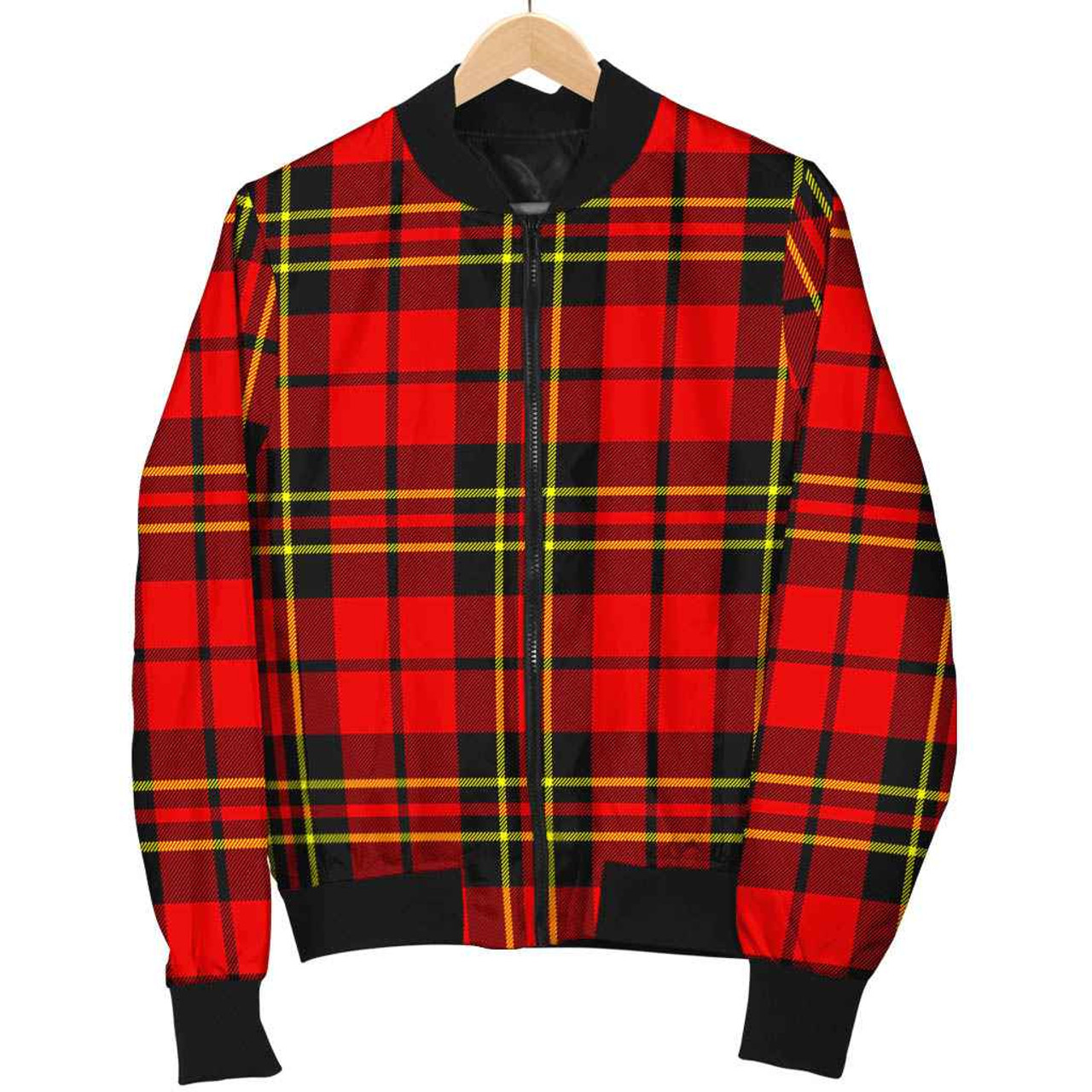 Scottish Brodie Modern Clan Tartan Bomber Jacket