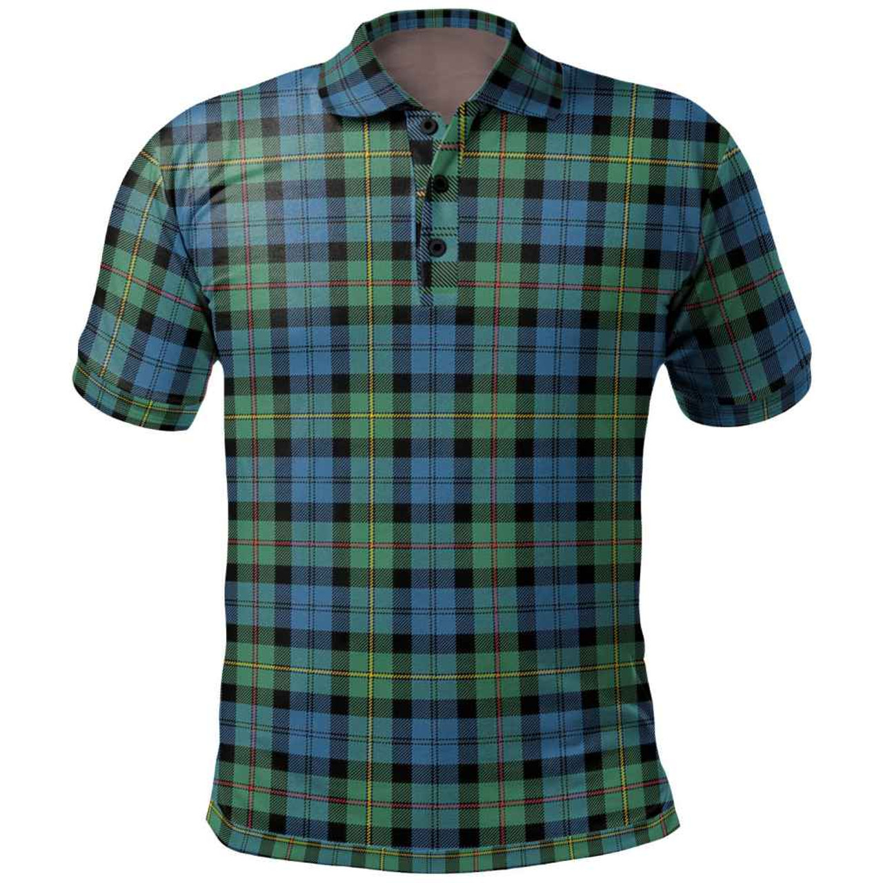 Scottish MacEwen Ancient Clan Tartan Polo Shirt