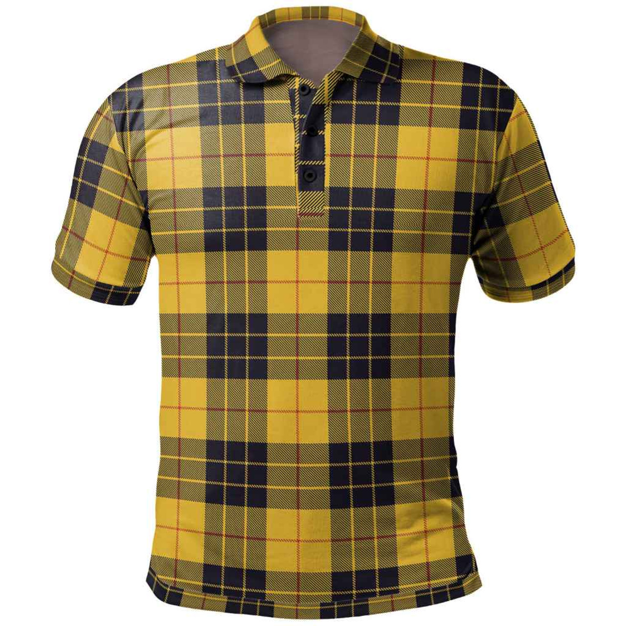 Scottish MacLeod of Lewis Ancient Clan Tartan Polo Shirt