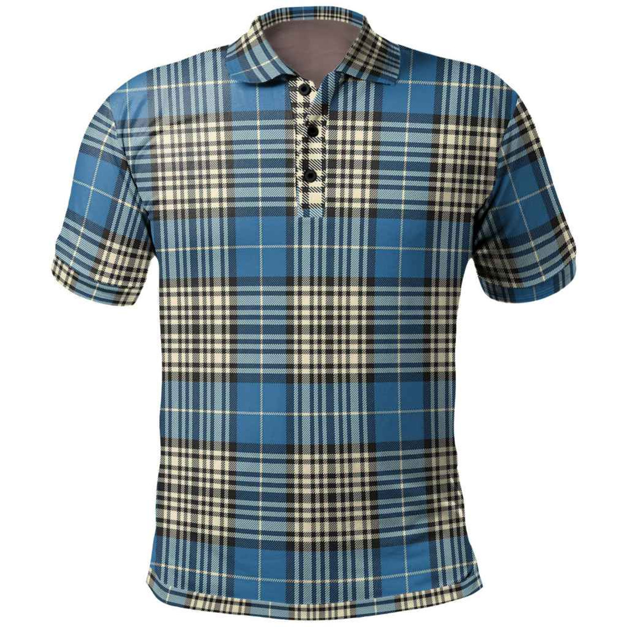 Scottish Napier Ancient Clan Tartan Polo Shirt