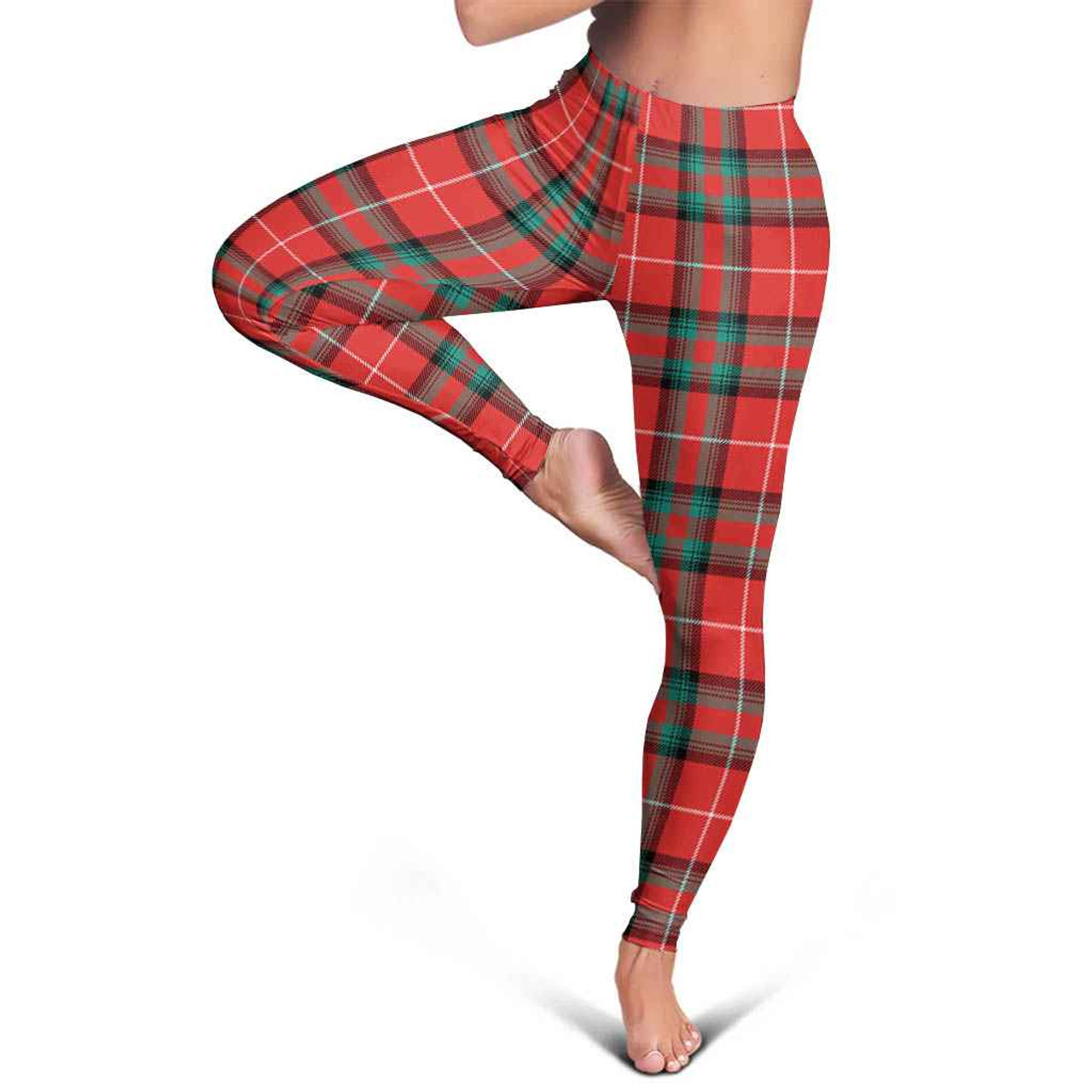 Cardinal Plaid Kids Leggings – Leg Smart