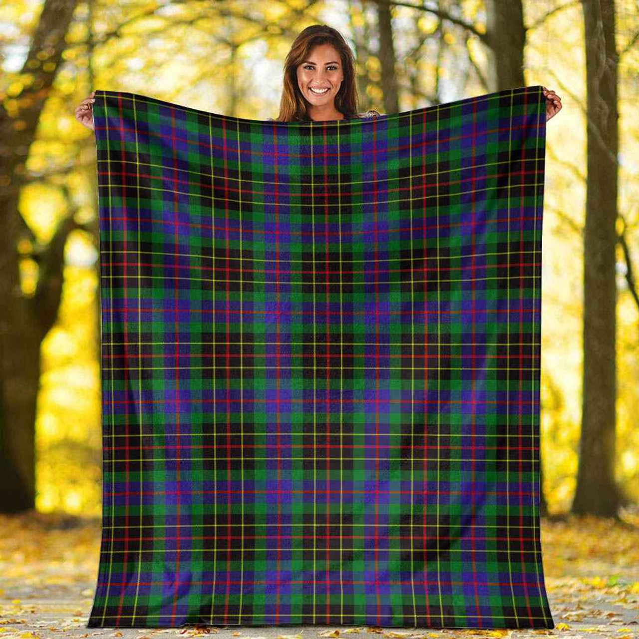 Scottish Brodie Hunting Modern Clan Tartan Blanket