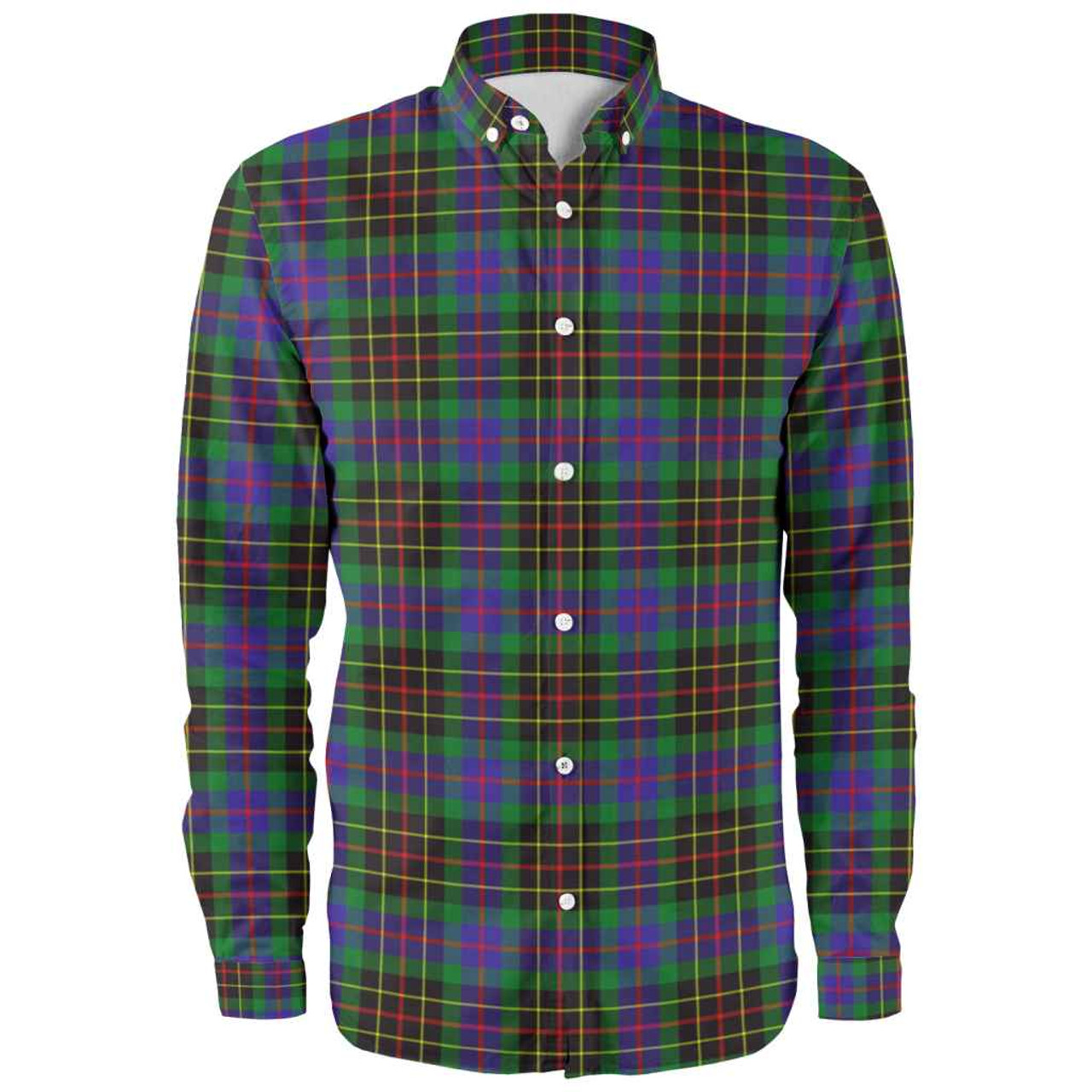 Scottish Brodie Hunting Modern Clan Tartan Long Sleeve Shirt