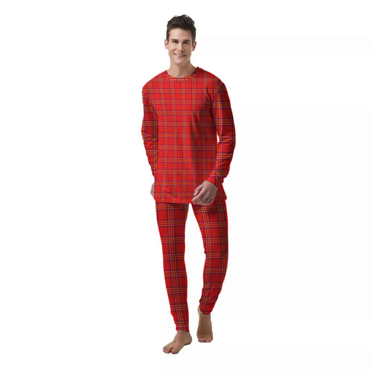 Scottish Burnett Modern Clan Tartan Pajama Set