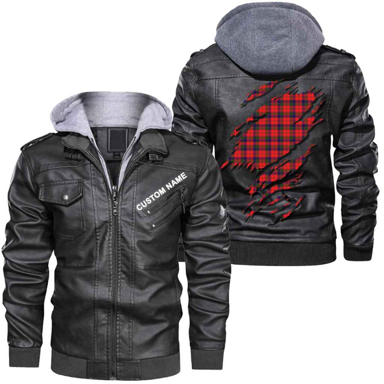 Leather jacket store personalised