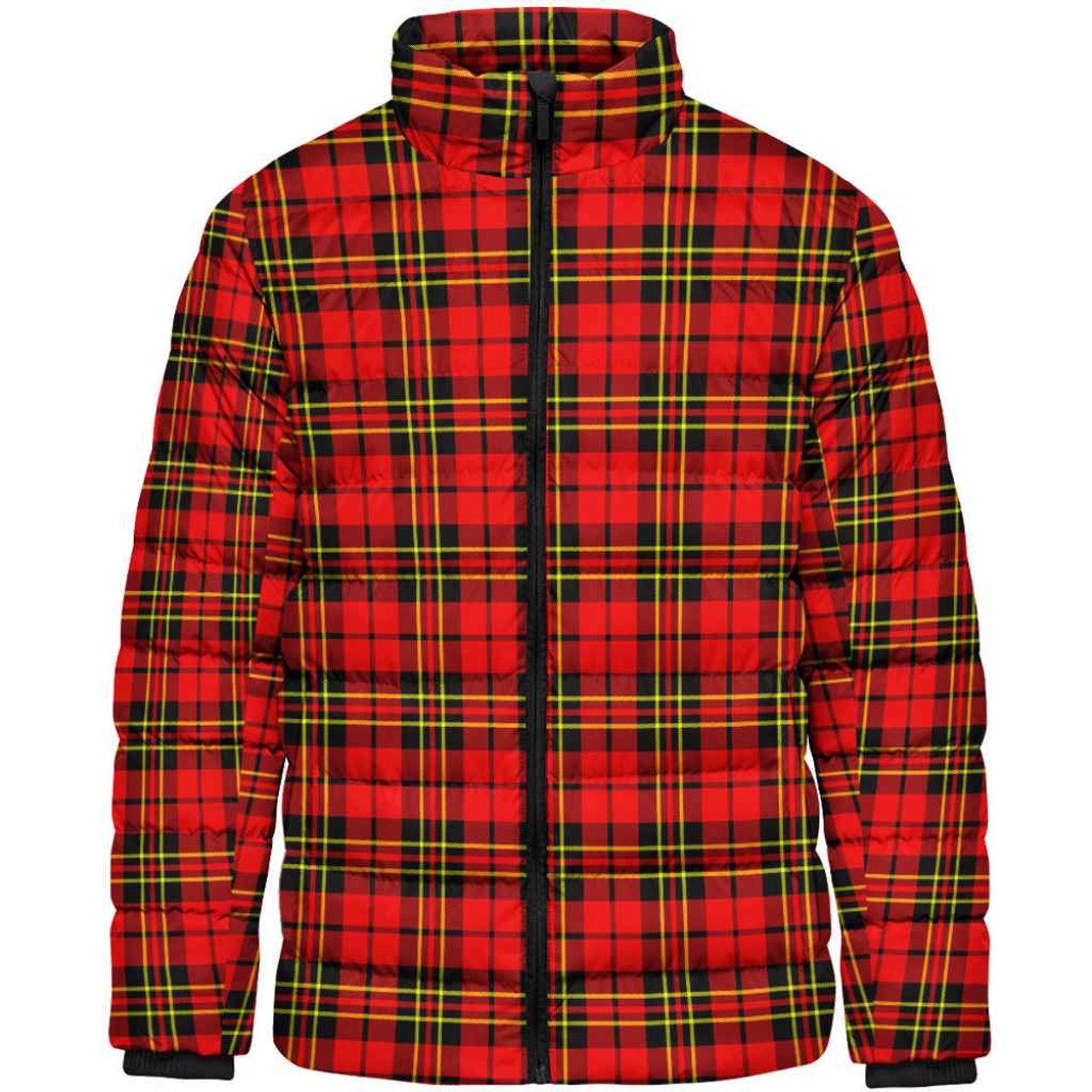 Scottish Brodie Modern Clan Tartan Padded Jacket