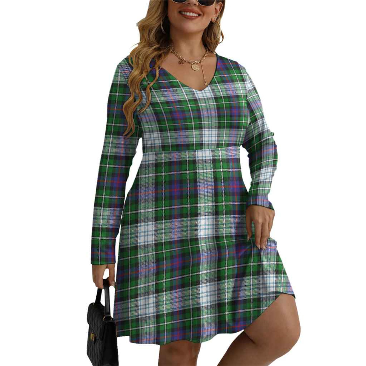 Buy Vishudh Black/Off-White Checked Flared A-Line Dress for Women Online at  Rs.679 - Ketch