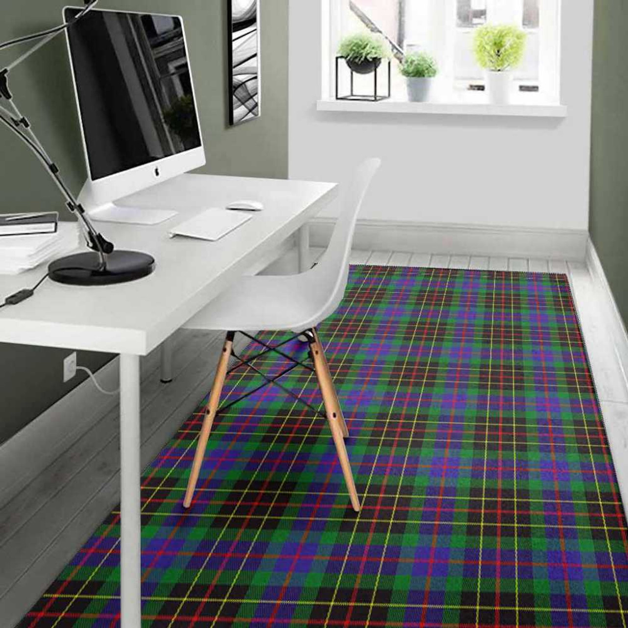 Scottish Brodie Hunting Modern Clan Tartan Area Rug