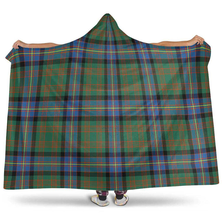 Scottish Cochrane Ancient Clan Tartan Hooded Blanket Tartan Plaid 1