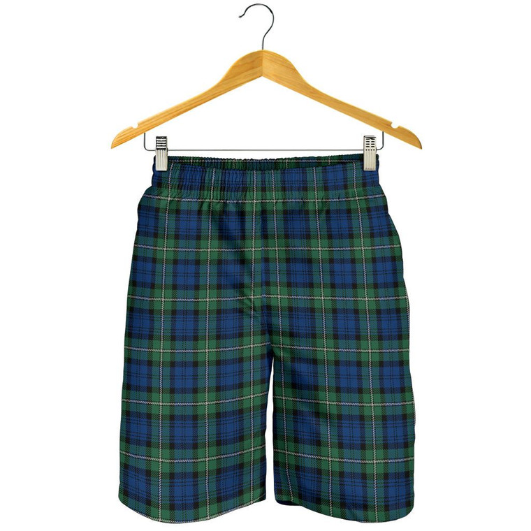 Scottish Forbes Ancient Clan Tartan Men's Shorts
