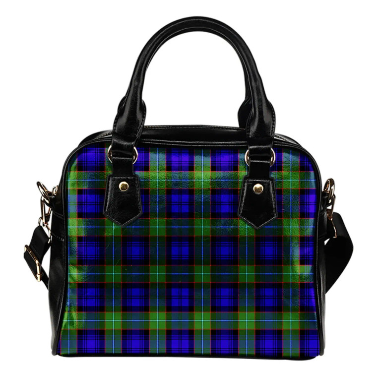 Scottish Sempill Modern Clan Tartan Shoulder Handbag Tartan Plaid 1