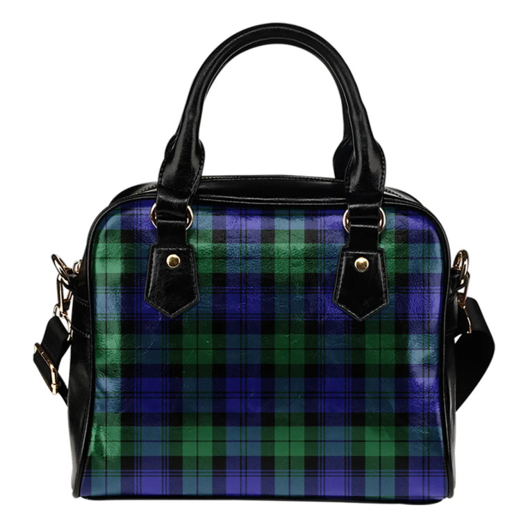 Scottish Blackwatch Modern Clan Tartan Shoulder Handbag Tartan Plaid 1