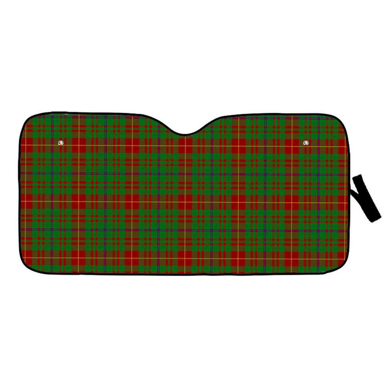 Scottish Fulton Clan Tartan Car Windshield Sun Shade Tartan Plaid 1