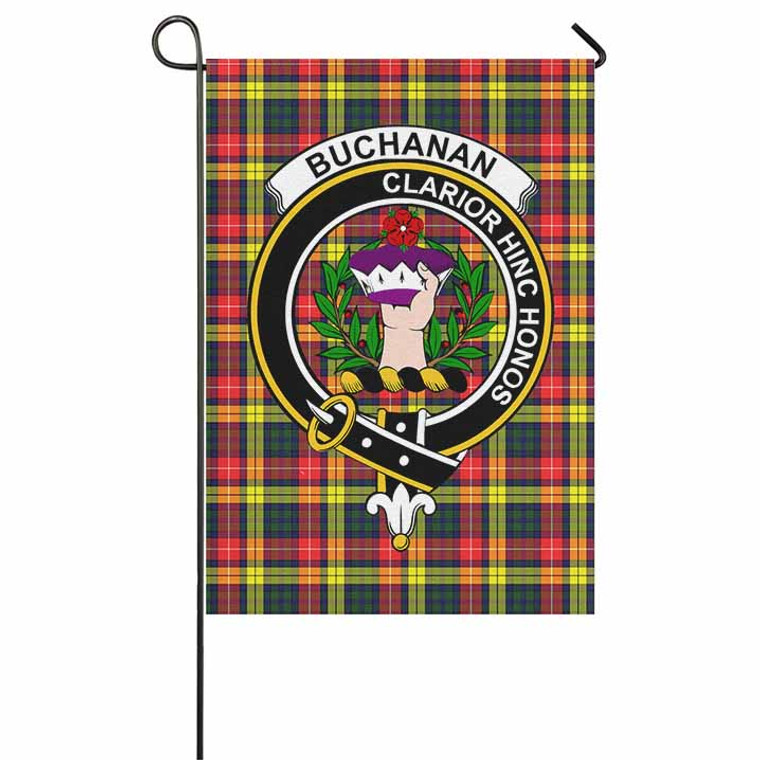 Scottish Buchanan Clan Crest Tartan Garden Flag Tartan Plaid 1