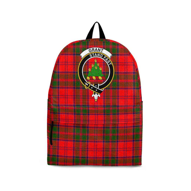 Scottish Grant Clan Crest Tartan Backpack Tartan Plaid 1