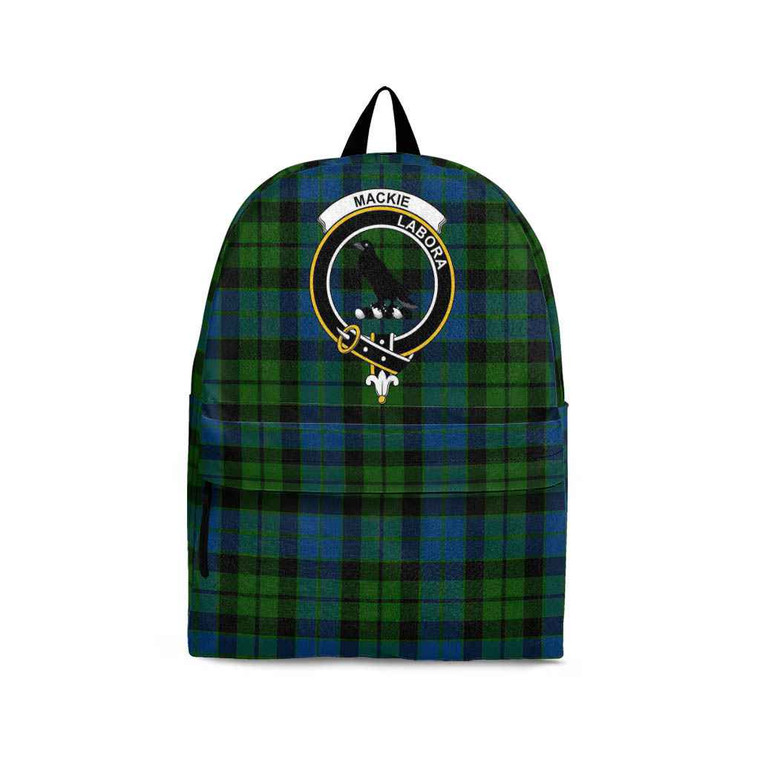 Scottish MacKie Clan Crest Tartan Backpack Tartan Plaid 1