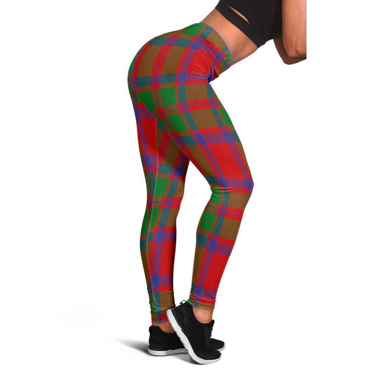 Scottish MacKintosh Modern Clan Tartan Women Leggings Tartan Plaid 1