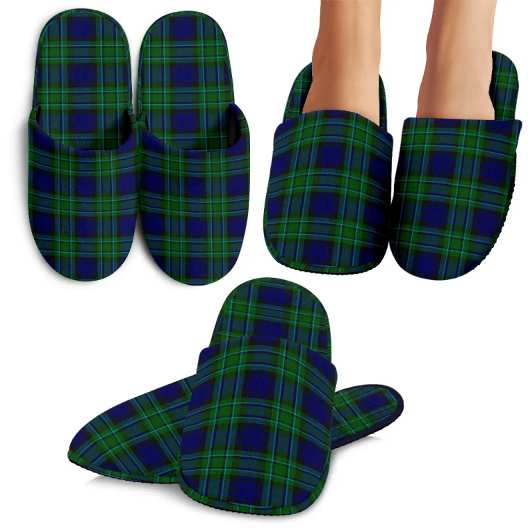 Scottish MacCallum Modern Clan Tartan Slippers