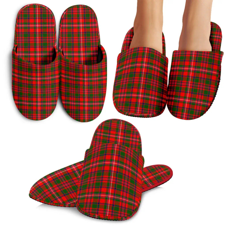 Scottish MacKinnon Modern Clan Tartan Slippers