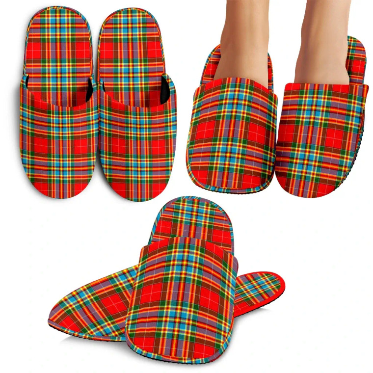 Scottish Chattan Clan Tartan Slippers