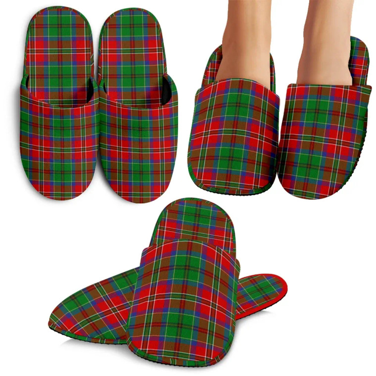 Scottish McCulloch Clan Tartan Slippers