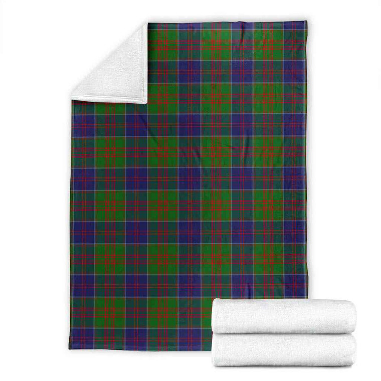 Scottish Stewart of Appin Hunting Modern Clan Tartan Blanket Tartan Plaid 1