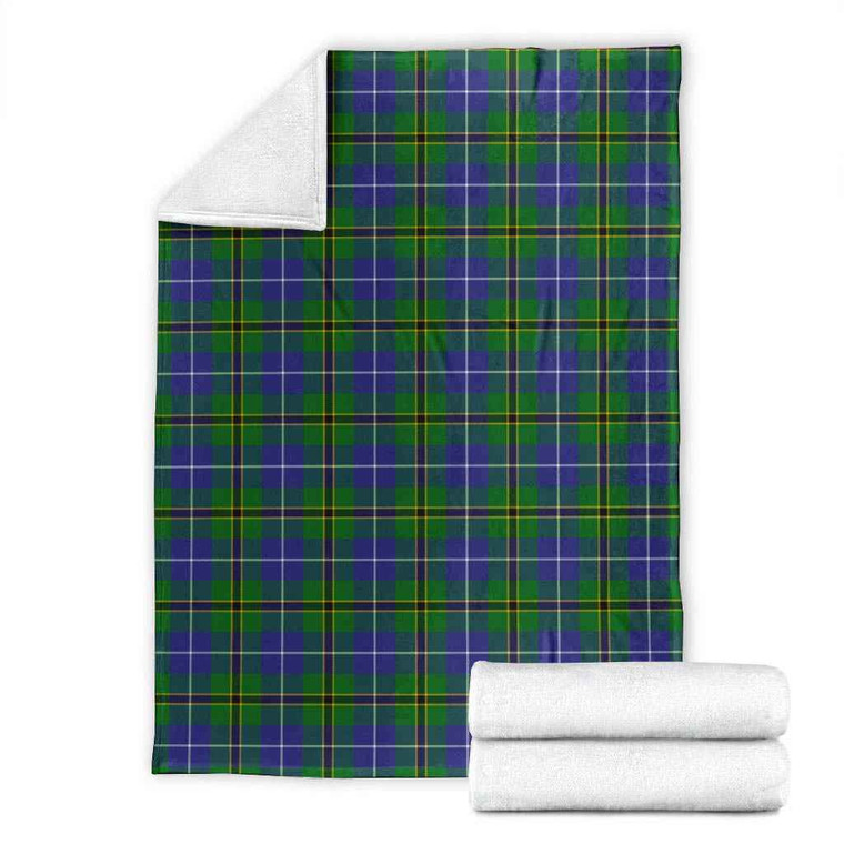Scottish Turnbull Hunting Clan Tartan Blanket Tartan Plaid 1
