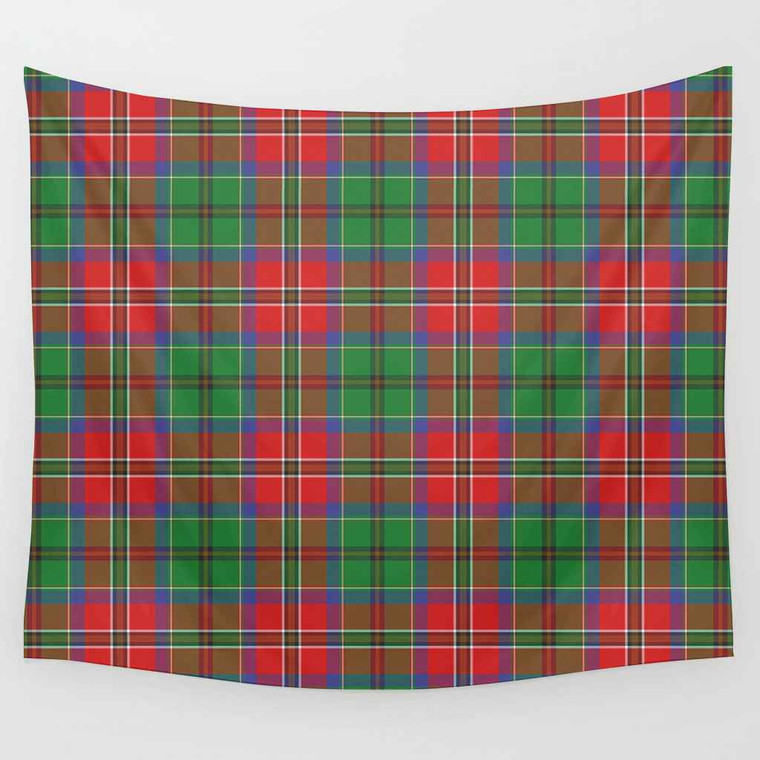 Scottish McCulloch Clan Tartan Tapestry Tartan Plaid 1