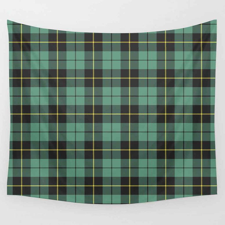 Scottish Wallace Hunting Ancient Clan Tartan Tapestry Tartan Plaid 1