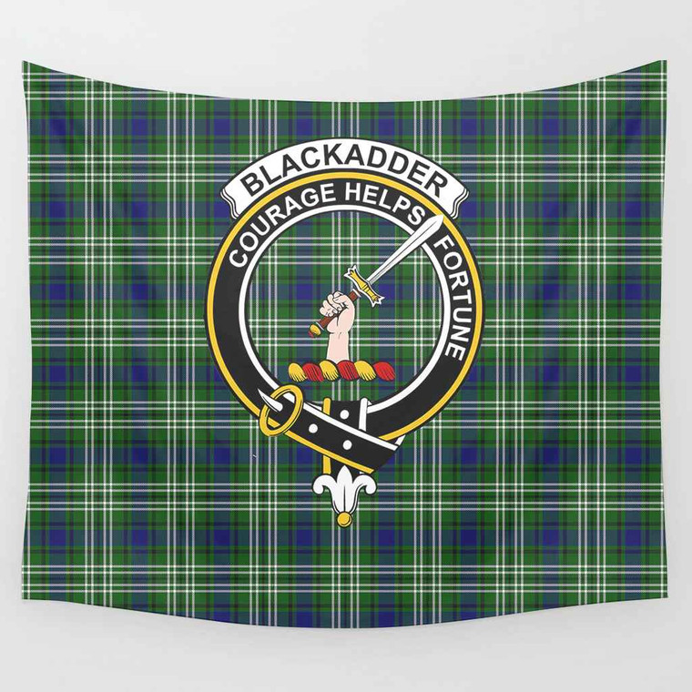 Scottish Blackadder Clan Crest Tartan Tapestry Tartan Plaid 1