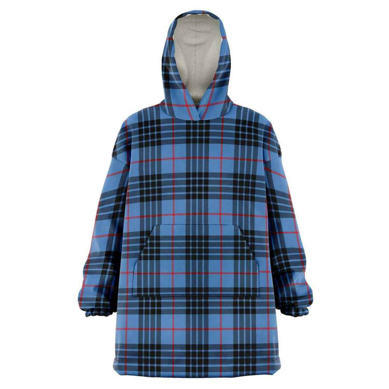 Scottish MacKay Blue Clan Tartan Snug Hoodie Tartan Plaid 1