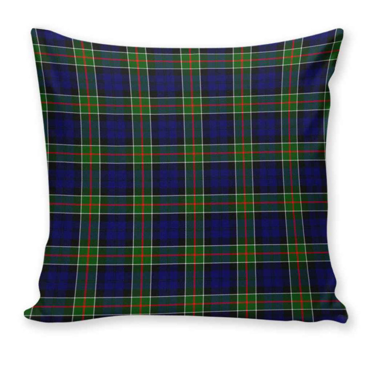 Scottish Colquhoun Modern Clan Tartan Pillow Cover Tartan Plaid 1
