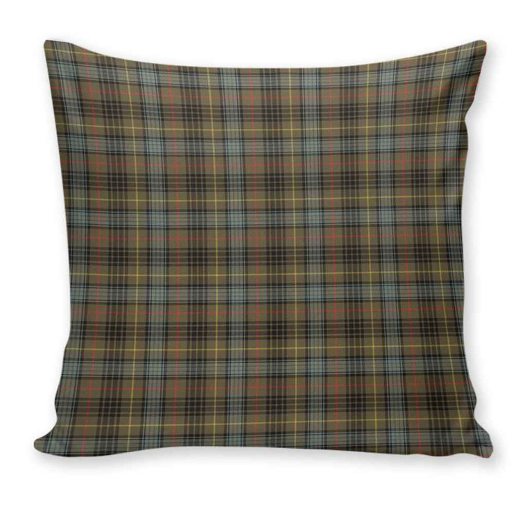 Scottish Stewart Hunting Weathered Clan Tartan Pillow Cover Tartan Plaid 1