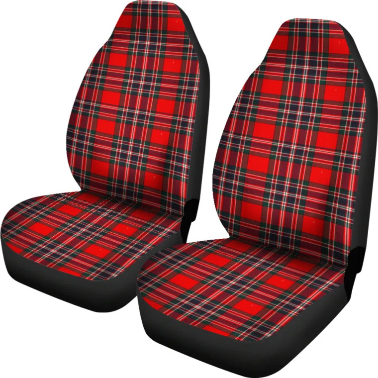 Scottish MacFarlane Clan Tartan Car Seat Covers 1