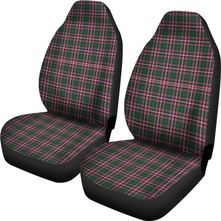 Scottish MacFarlane Hunting Modern Clan Tartan Car Seat Covers 1