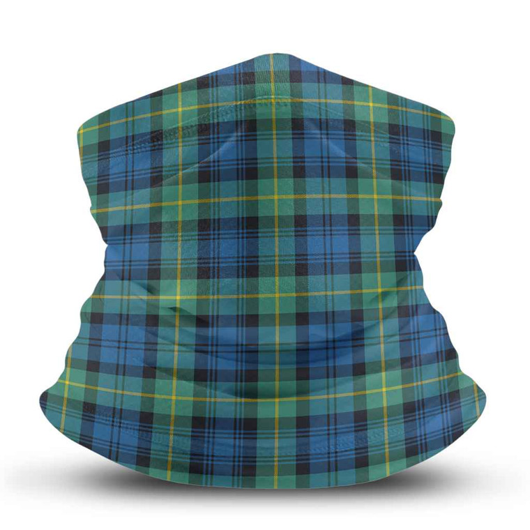 Scottish Gordon Ancient Clan Tartan Neck Gaiter Tartan Plaid