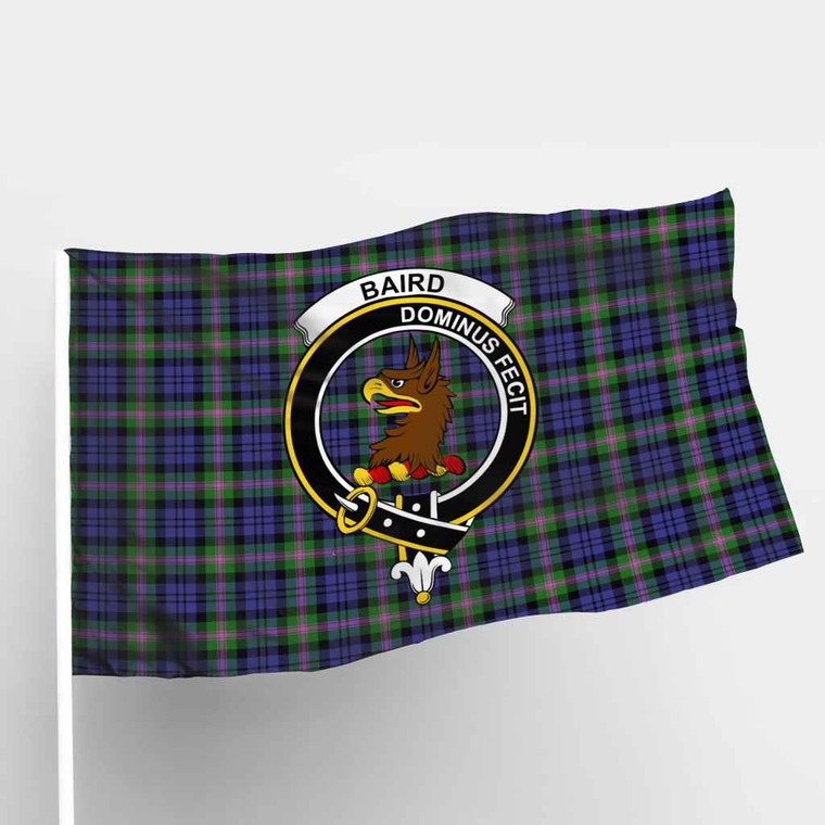 Scottish Baird Clan Crest Tartan Flag Parade Tartan Plaid 1