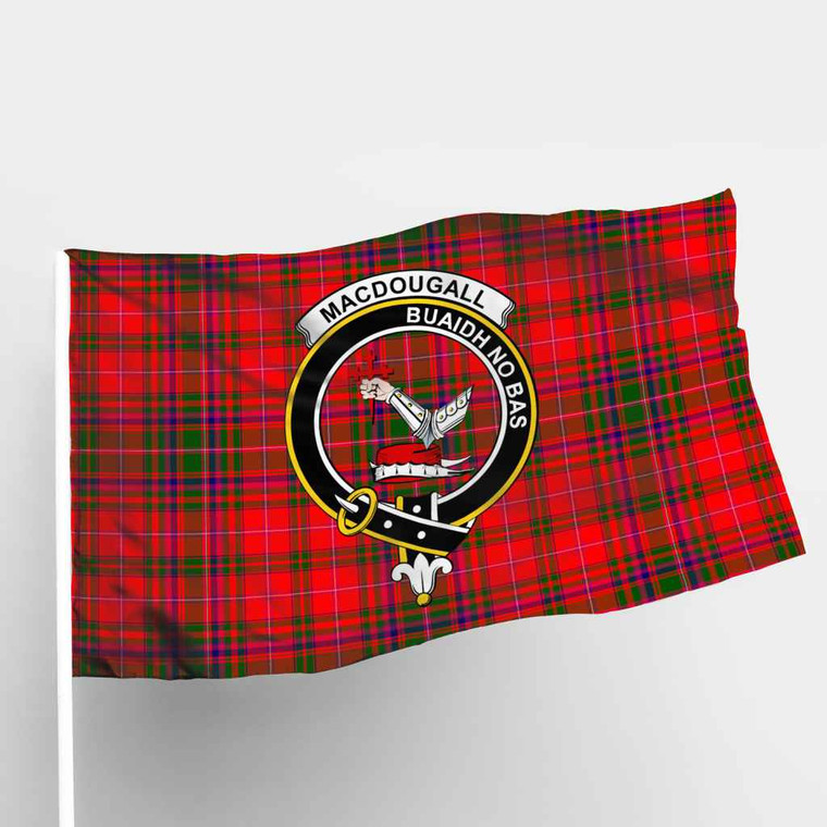 Scottish MacDougall Clan Crest Tartan Flag Parade Tartan Plaid 1