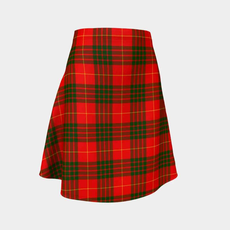 Scottish Cameron Modern Clan Tartan Flare Skirt Tartan Plaid 1