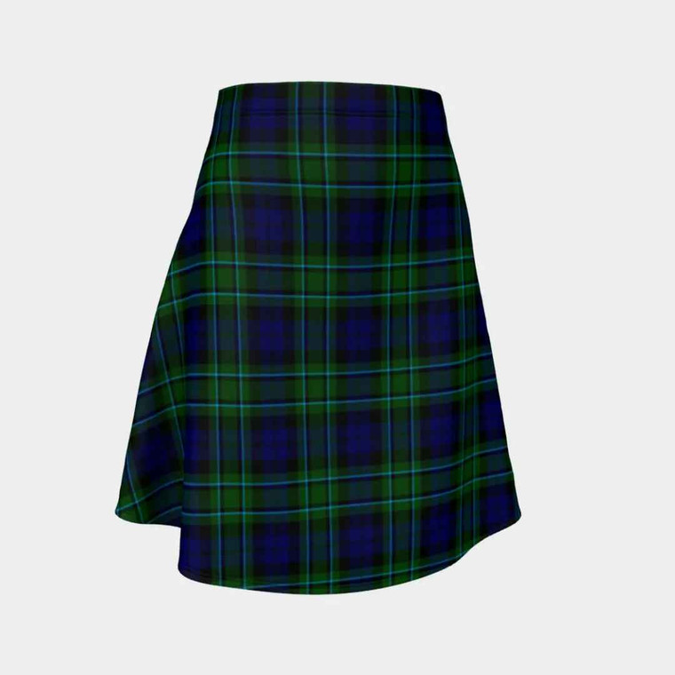 Scottish MacCallum Modern Clan Tartan Flare Skirt Tartan Plaid 1