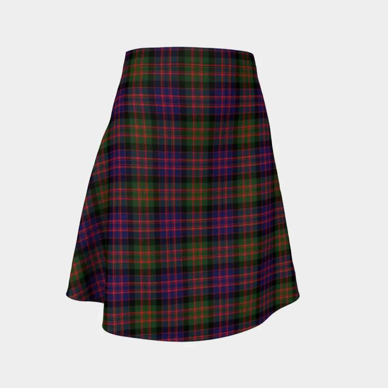 Scottish MacDonald Modern Clan Tartan Flare Skirt Tartan Plaid 1