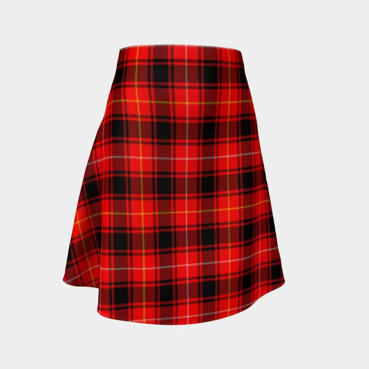 Scottish MacIver Modern Clan Tartan Flare Skirt Tartan Plaid 1